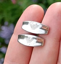 Vintage Sterling Silver Armani Cufflinks, Hallmarked