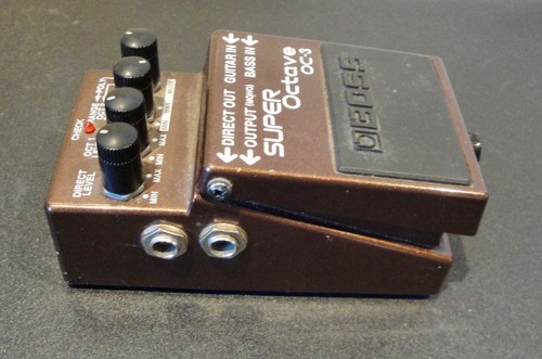 Boss super octave guitar - oc-3,
