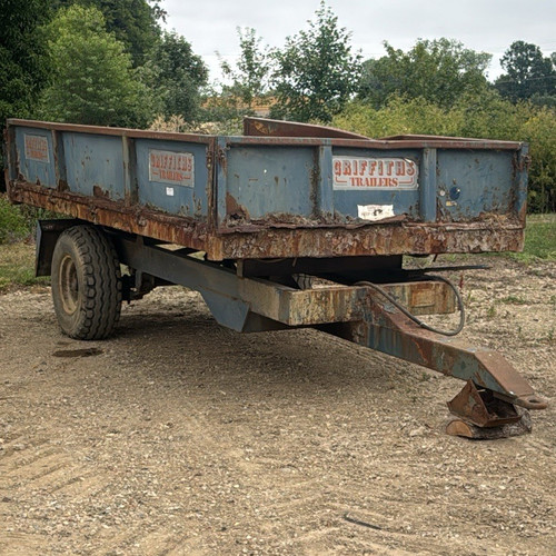 Griffith farm dump trailer - 5t,