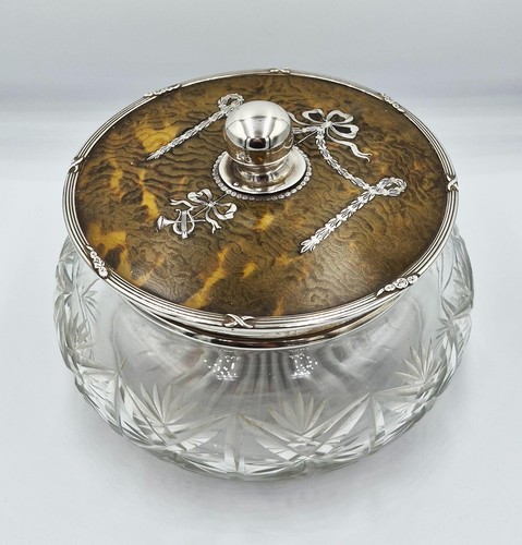 Huge art deco sterling silver - deco,