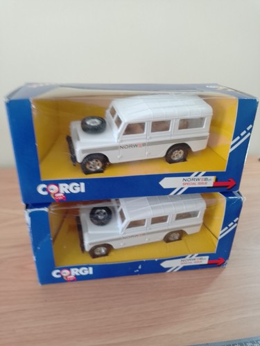 Two corgi landrover norweb - norweb, plc