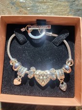 Lipsy Bracelet Heart Charms