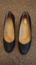 Clarks Womens Black Court