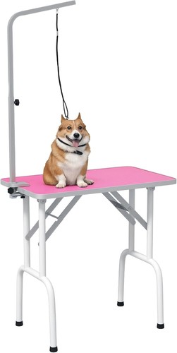 Pawhut foldable dog - foldable,