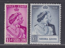 Sierra Leone Scott 188-189 MNH