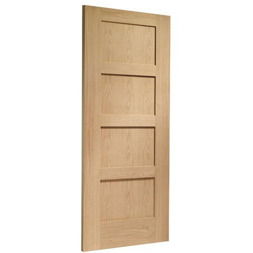 Internal oak panel - internal, 4-panel