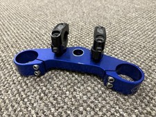 CSP Sherco Scorpa Blue 39mm Top Yoke Clamps Tech Forks Trials Bike