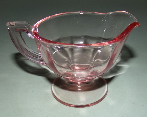 Vintage pink depression - vintage,