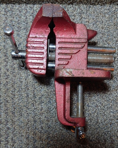Vintage red draper - red, 3"