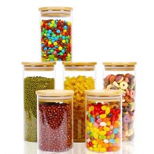 Neo Glass Storage Jars Set of