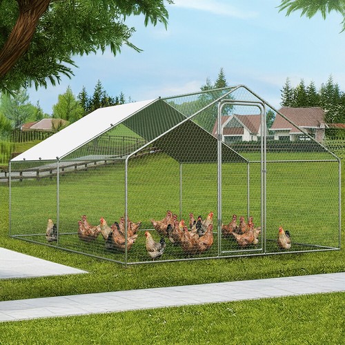 Walk chicken run coop - run,