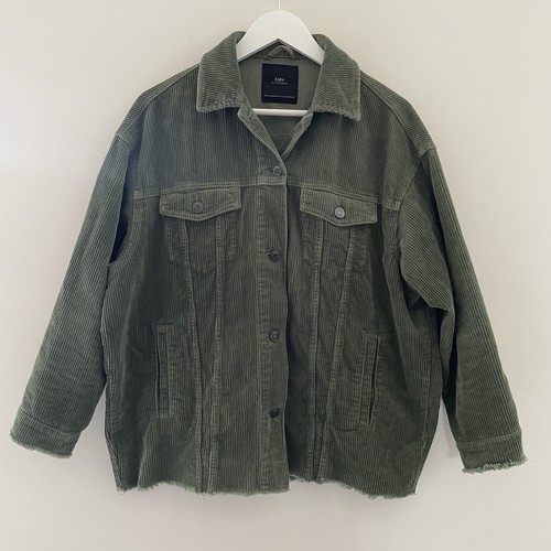 Zara size green corduroy - zara,