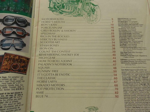 Iron horse feb 1981 - feb,