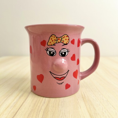 Vintage smiley face mug 90s - smiley,