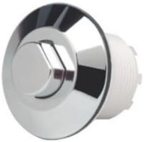 Chrome toilet air flush - flush, button