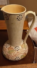 Burleigh Ware Jug. Vines. Berries