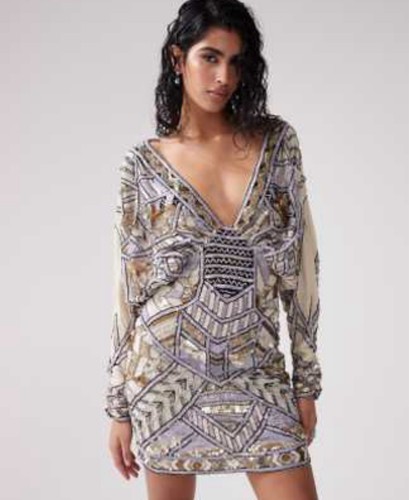 Asos sequin dress size - dress.,