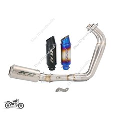 For Yamaha YZF R7 2021-2025 MT07 FZ07 Whole Exhaust System Header Pipe Muffler