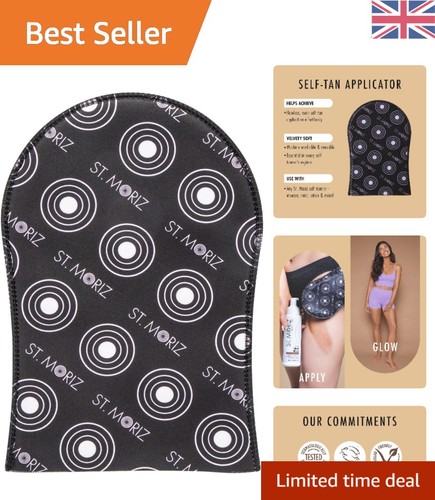Soft velvet tanning - mitt, for