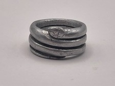 Trench Art ring Aluminium WW1