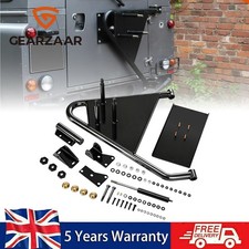 FITS DEFENDER SWING AWAY SPARE WHEEL CARRIER REAR 90 110 SERIES TAILGATE BLACK