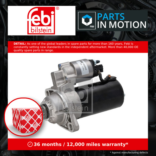 Starter motor fits roc - motor,