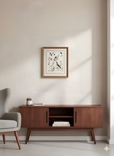 Vintage Marjorie Blamey “Downland” Wildlife Print – Hand-Signed, Framed