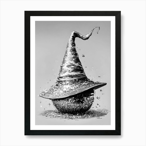 Harry potter hat art - harry, print