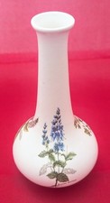 Poole Vintage Pottery 'Country Lane' Bud Vase 14.5cm High
