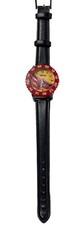 Disney Cars Lightning McQueen Red Hook and Loop Band Watch