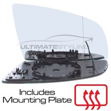 Wing Mirror Glass Audi A6 C6