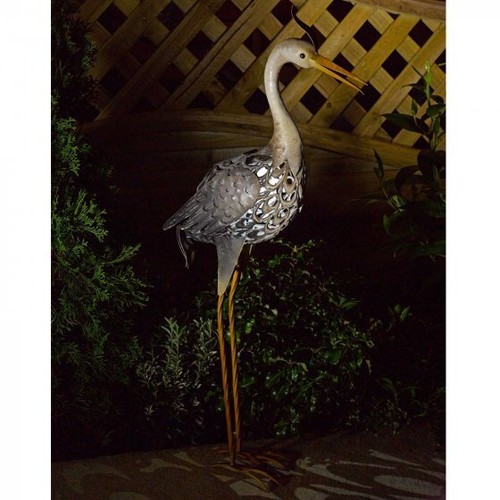 Solar power heron garden - solar,