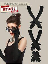 3 Pcs Ladies Long Formal Gloves Princess Party Opera Evening Prom Fancy Dress UK