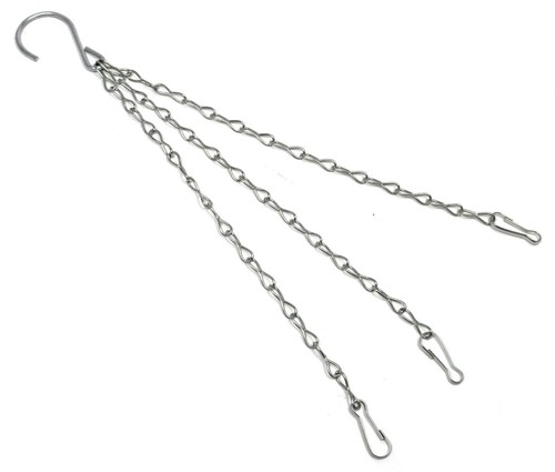 Hanging basket chain 3 point - hanging,