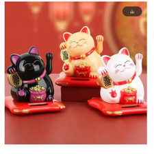 Solar powered chinese maneki - solar,