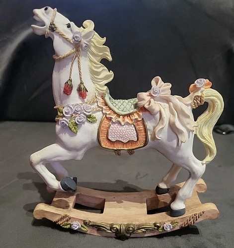 Vintage rocking horse figure - vintage,