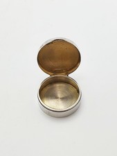 Art Deco Sterling Silver Pill
