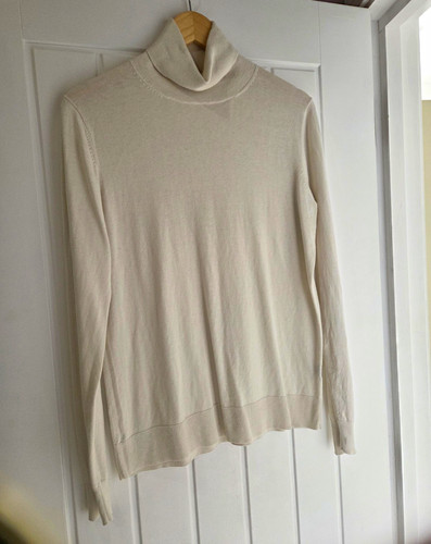 Massimo dutti cream turtleneck - dutti,