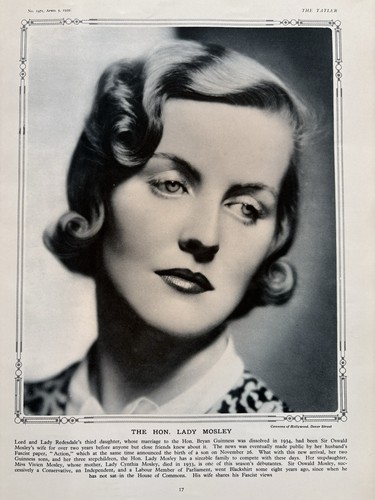 Diana mosely wife sir - mosely, oswald