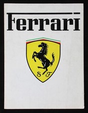 vintage Ferrari 1970's fold