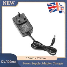 12V 1A AC/DC Adaptor UK Plug