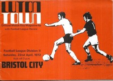 Football Programme LUTON TOWN