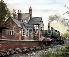 GWR Pannier Tank Steam Train