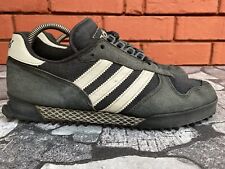 Adidas Vintage Marathon TR Black Sneakers Made In Korea Sz 10.