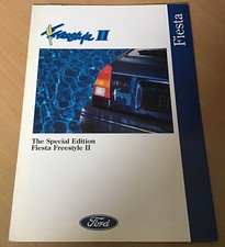 FORD FIESTA FREESTYLE II - Uk Car Brochure March 1994 FA1178