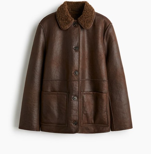 Reversible shearling teddy - h&m,