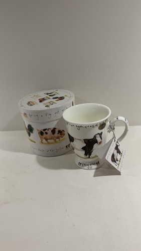 Cow mug fine - cow,