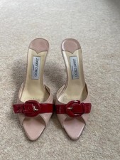 shoes, jimmy choo, pink, mule, good condition, UK4, EU37