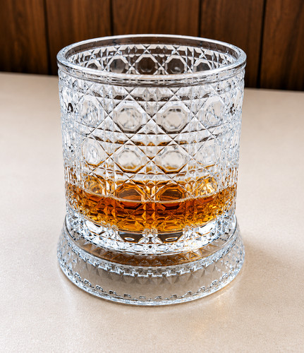 Spinning whiskey glass - whiskey,