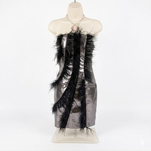 Amylynn metallic silver dress - amylynn,
